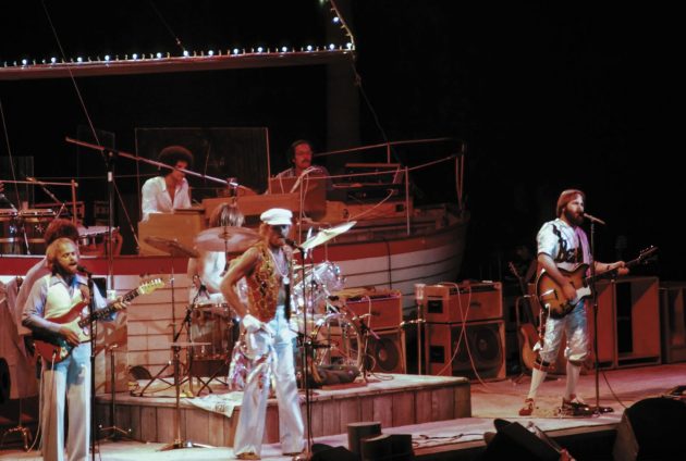 Beach Boys on stage