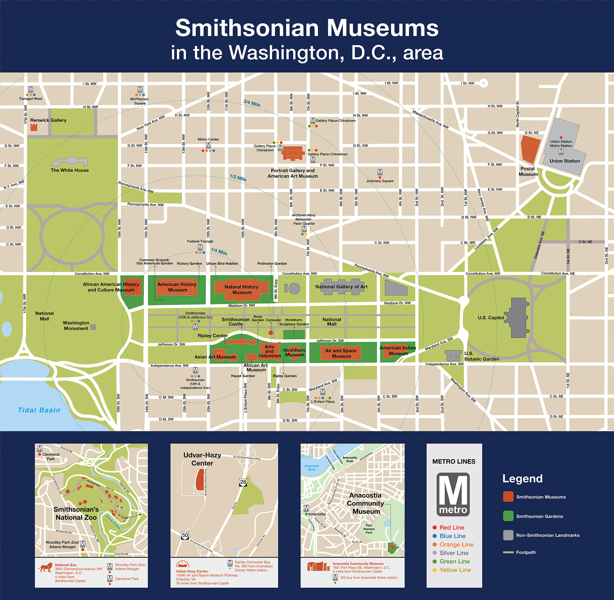 🏞 National Mall Map PDF - Free Download (PRINTABLE)