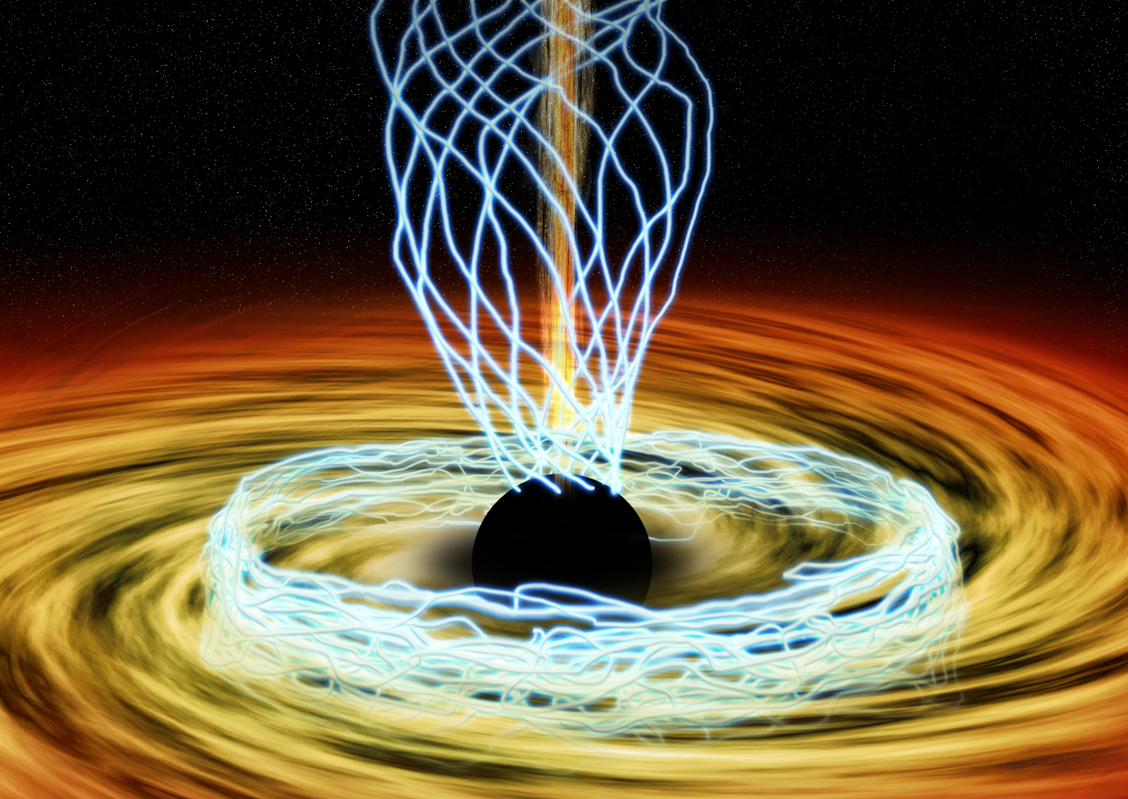 Физика астрофизика. Черная дыра. Вихрь энергии. Магнитное поле. Гравитационное магнитное поле.