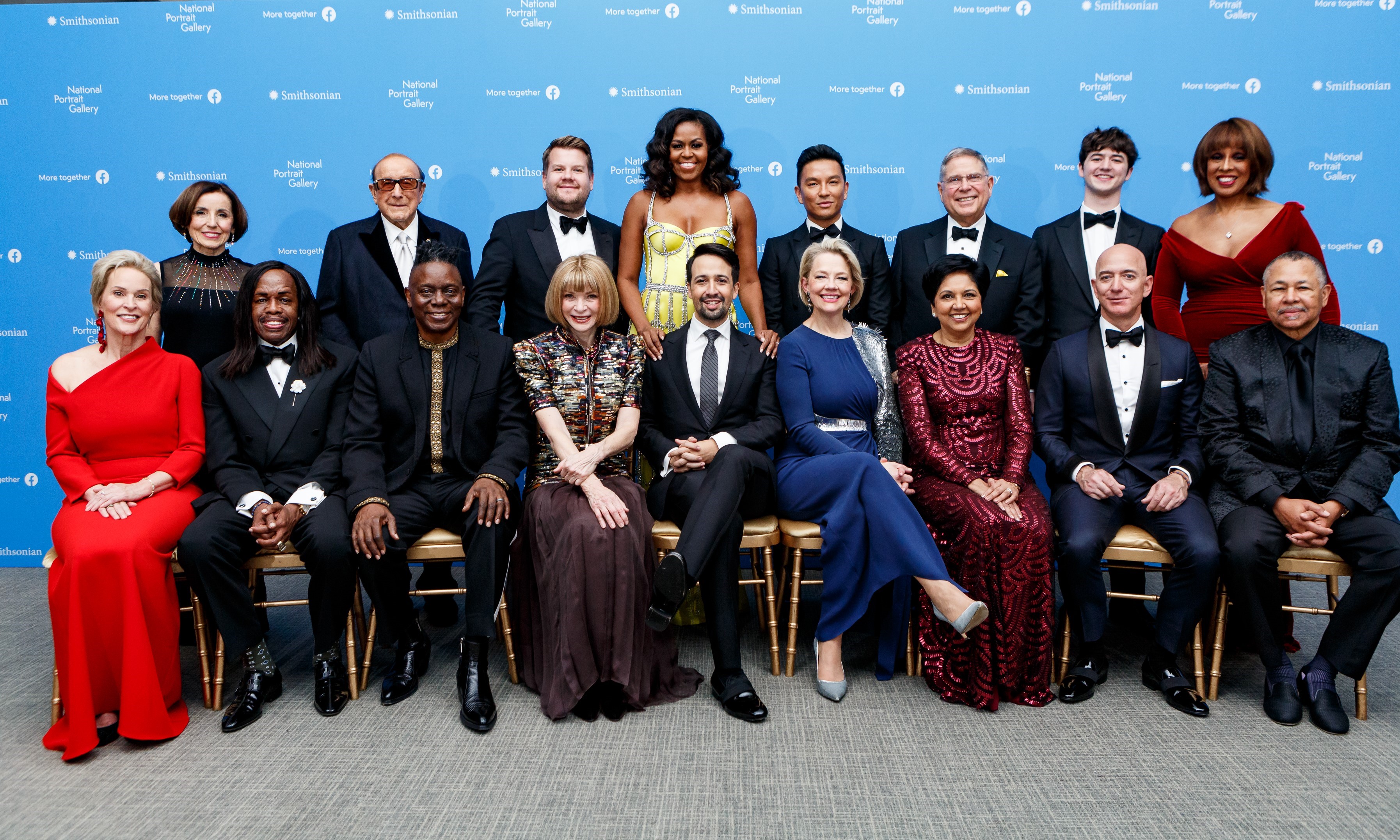 honorees at American Portrait Gala
