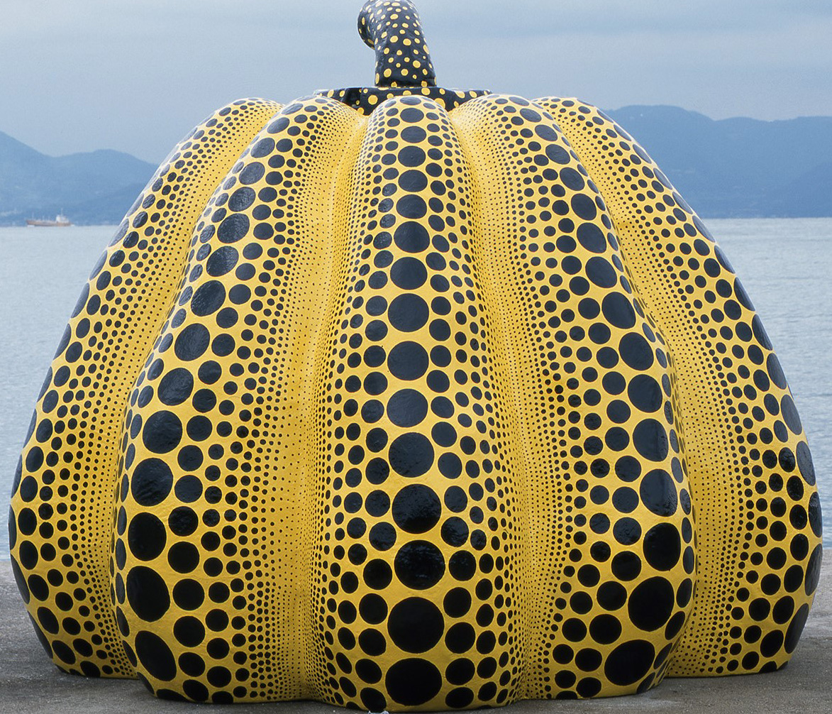 One hundred and one Yayoi Kusama pumpkins have landed in Bangkok