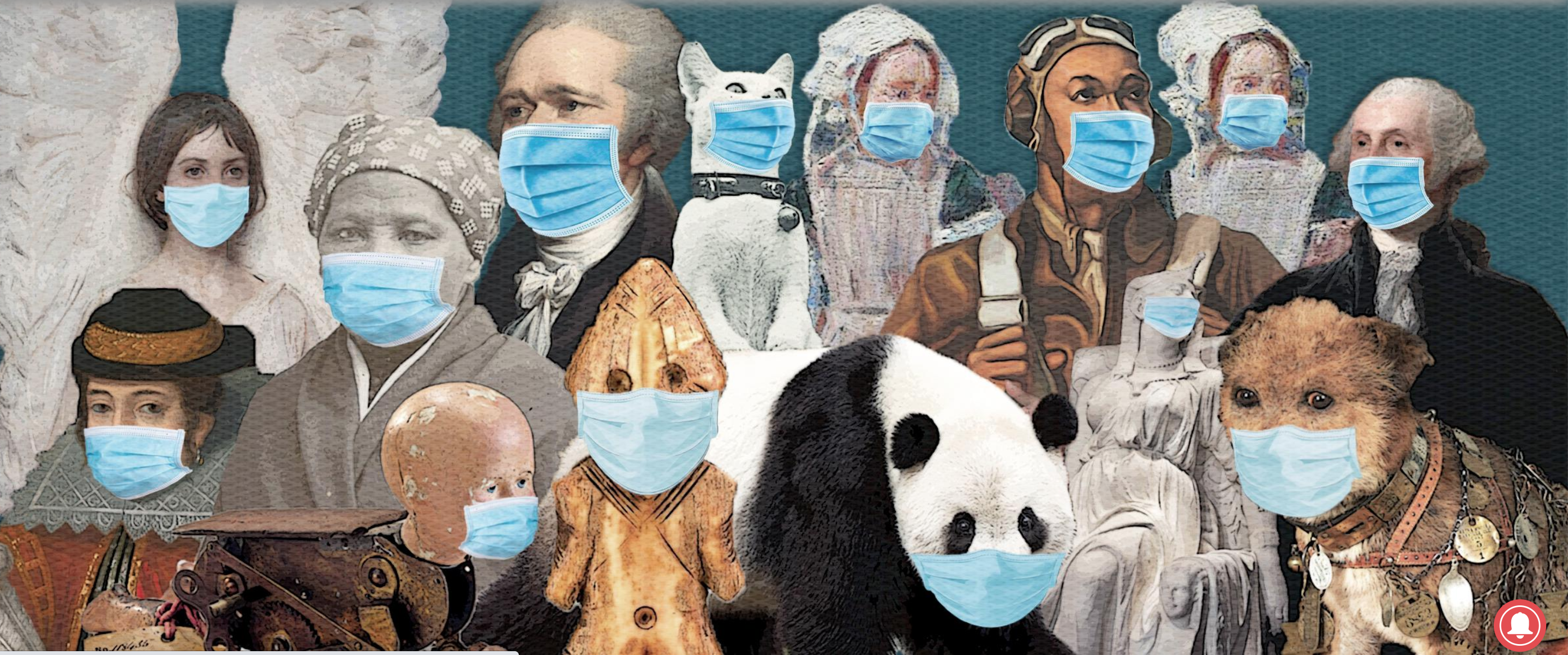 Masks graphic from Smithsonian Magazine