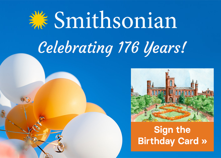Smithsonian celebrating 176 years