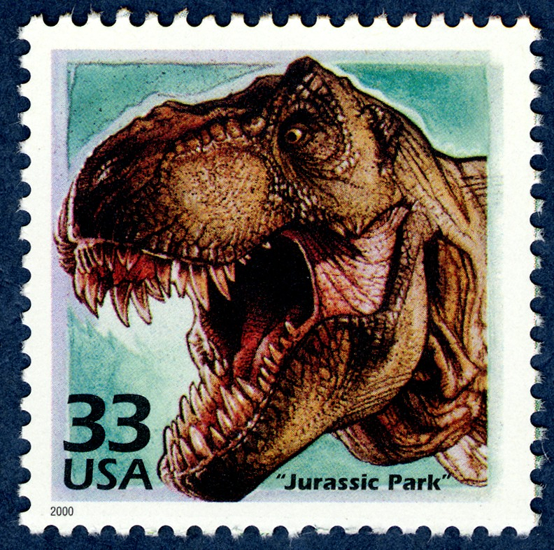 When Dinosaurs Ruled the Earth stamp