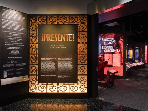 Museum gallery for “¡Presente! A Latino History of the United States” 