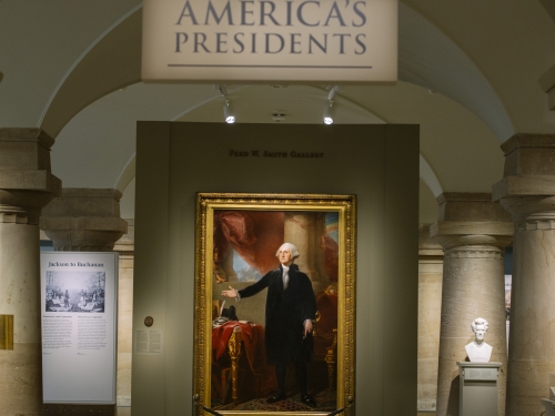 Entrance to America's Presidents Gallery
