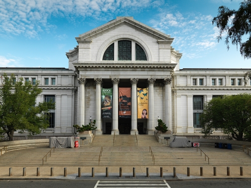 Madison Avenue entrance of the National Museum of Natural History