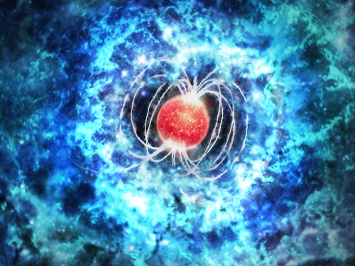 artists rendering of supernova