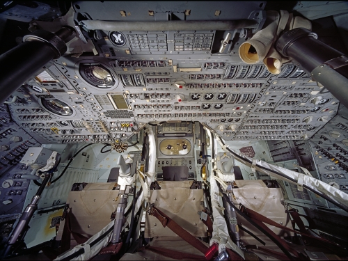 Command module interior