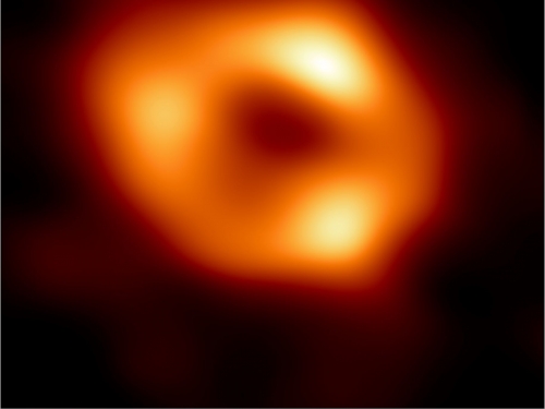 Image of black hole