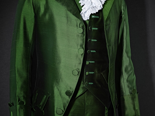 Hamilton suit detail
