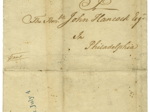 July 4, 1776, John Hancock cover