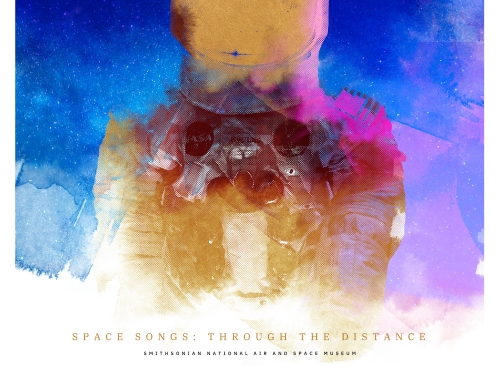 Square poster for Space Songs