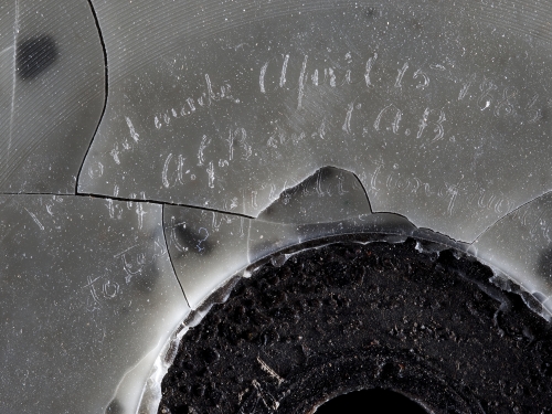 Bell Phonorecord - Inscription Detail