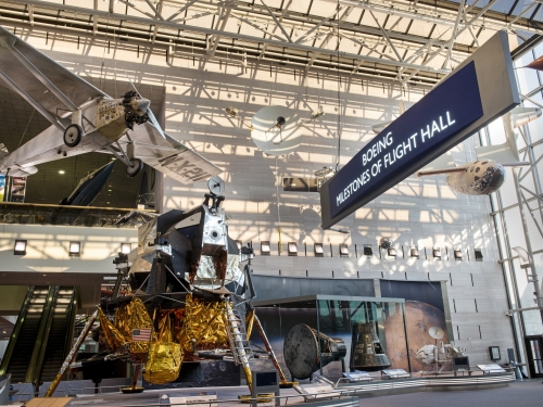 Apollo Lunar Module in Milestones Hall