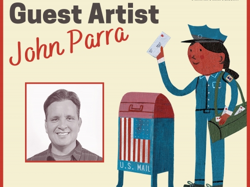 Poster featuring guest artis John Parra
