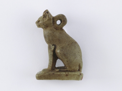 small statue of cat