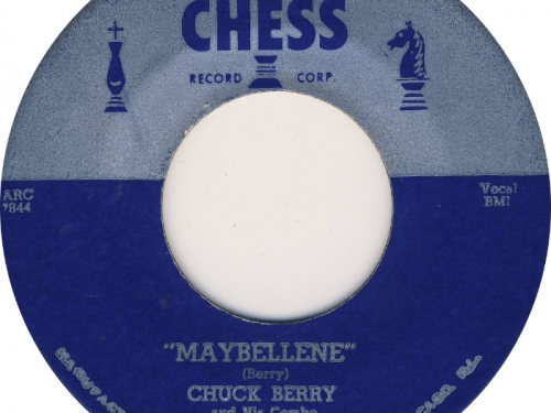 45 recording of Maybellene from Chess Records