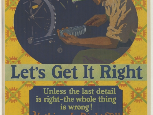 Get it Right motivational poster