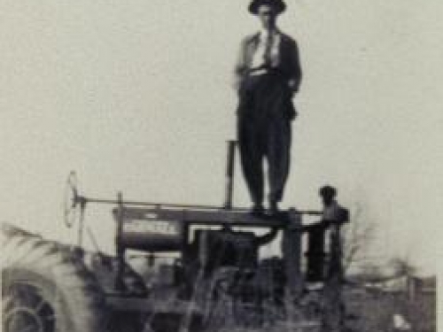 Historic photo of African American farmer