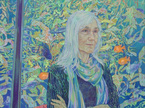 Portrait of Julie Packard by Hope Gangloff