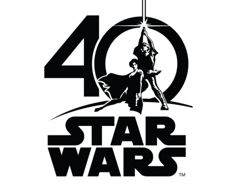Star Wars 40th anniversary logo