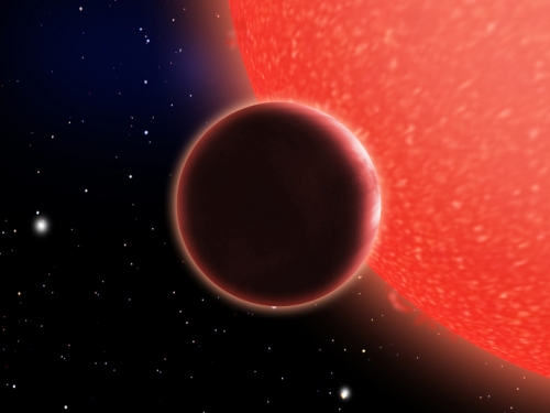 Planet Orbiting a Red Dwarf Star
