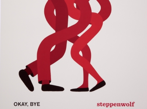 Poster advertising play "Okay, Bye"