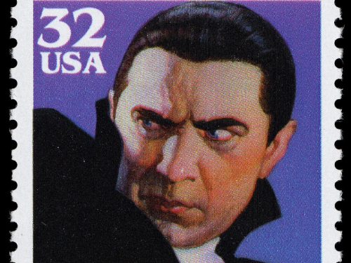 Dracula Stamp