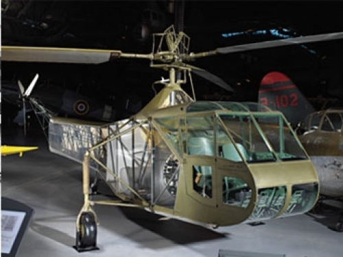 Sikorsky XR-4 Helicopter, then and now