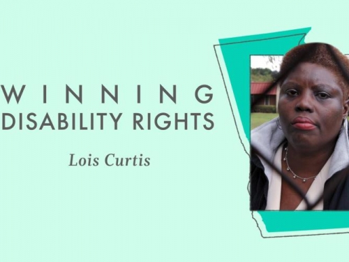 Winning Disability Rights and image of Lois Curtis
