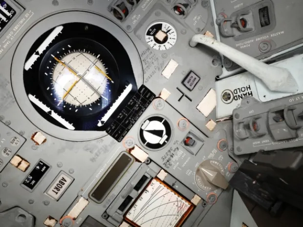 Apollo 11 Command Module markings