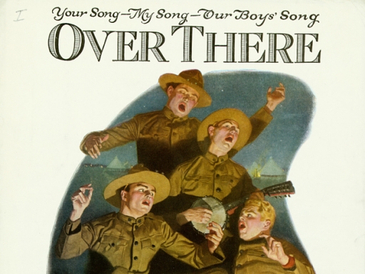 Over There sheet music cover