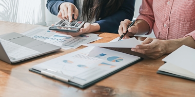 charts and reports on a desk