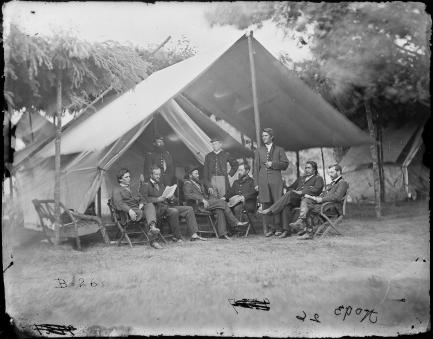 General Ulysses S. Grant and his Staff