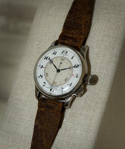 Time and Navigation - Longines Sidereal Second-Setting watch