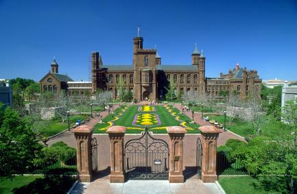 Smithsonian Castle and Haupt Garden