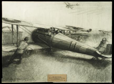 Sketch of WWI AIrcraft