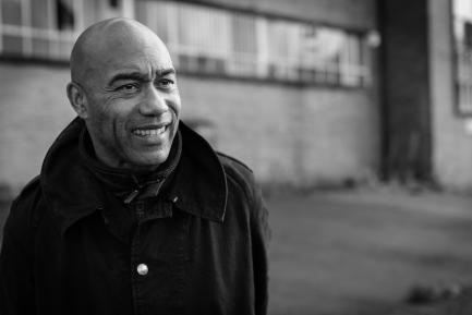Black and white portrait of Casely-Hayford