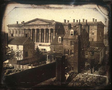Patent Office Building Daguerreotype, 1846