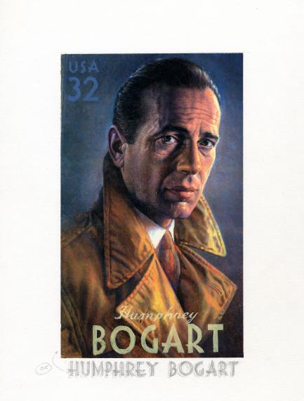 Humphrey Bogart Commemorative Stamp