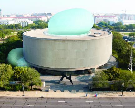 Hirshhorn Museum with Bubble atop