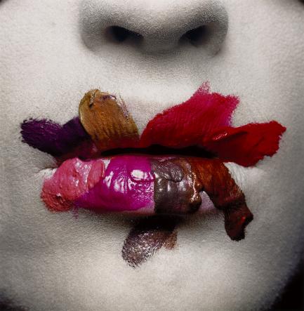 Irving Penn - Mouth (for L’Oréal), New York | 1986 | dye transfer print | Copyri