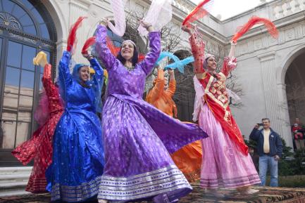 Nowruz dancers