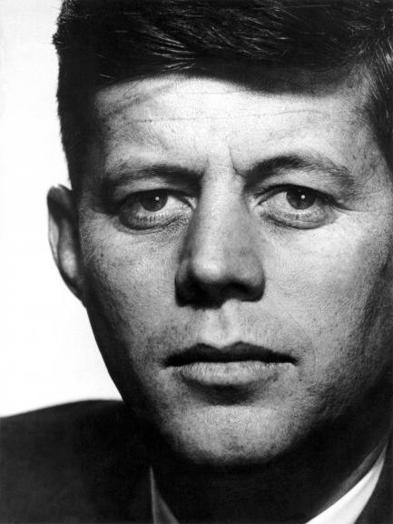 Close up of Kennedy