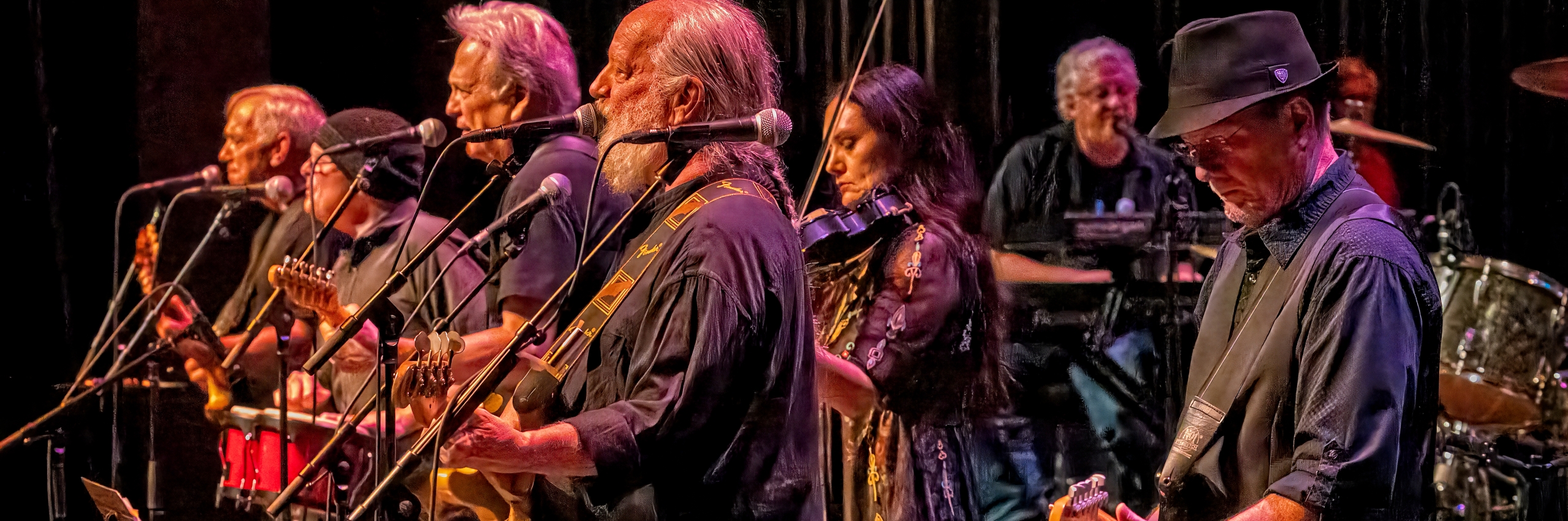 The Ozark Mountain Daredevils, formed in Springfield, MO, in 1972, perform an evening concert on July 4. 