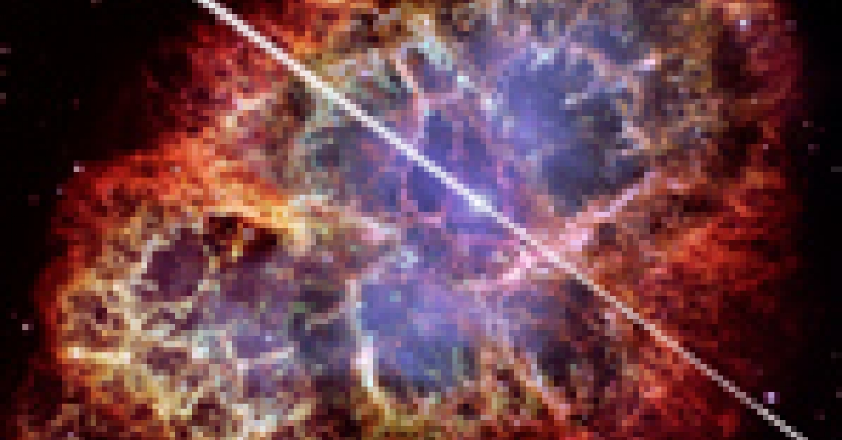 Crab Pulsar Dazzles Astronomers with its Gamma-ray Beams | Smithsonian Institution